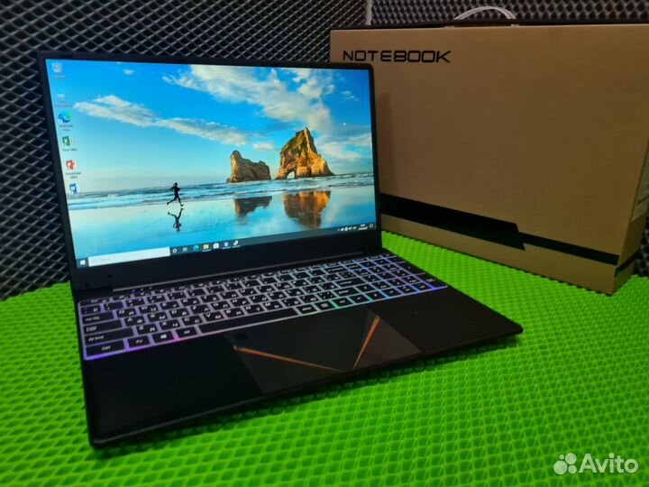 Ноутбук новый i7/16Gb/512SSD 15,6' FHD RGB клава