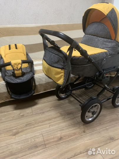 Детская коляска 2 в 1 б/у