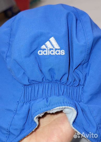 Шапка шлем Adidas 3-12 мес новая
