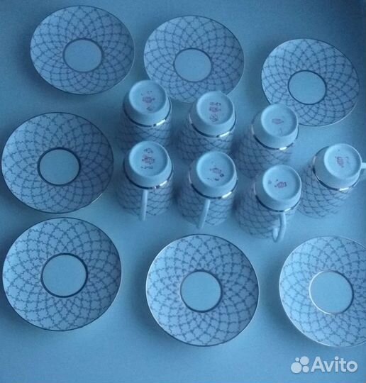 Кофейные пары лфз костяной фарфор.Винтаж