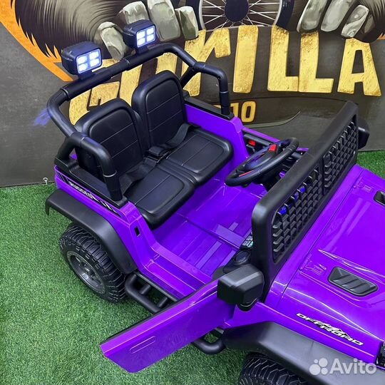 Электромобиль детский джип