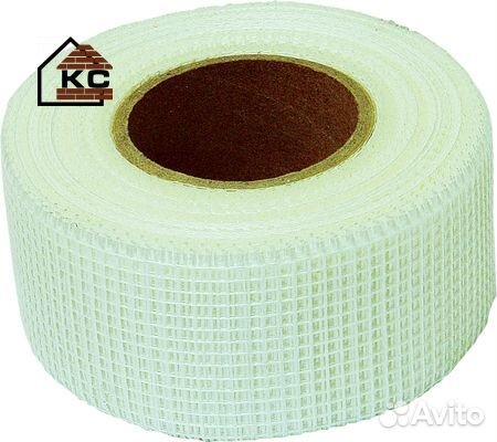 Лента (серпянка) стеклотканевая самоклеющаяся