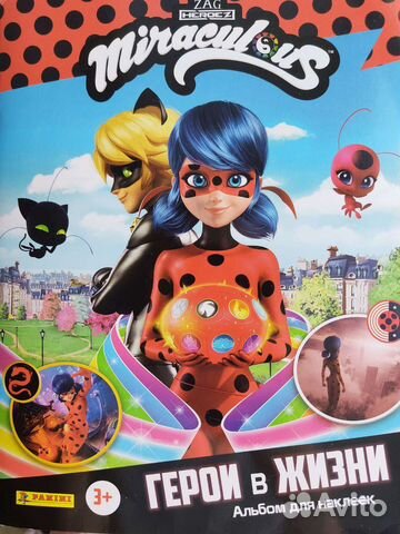 Наклейки panini леди баг