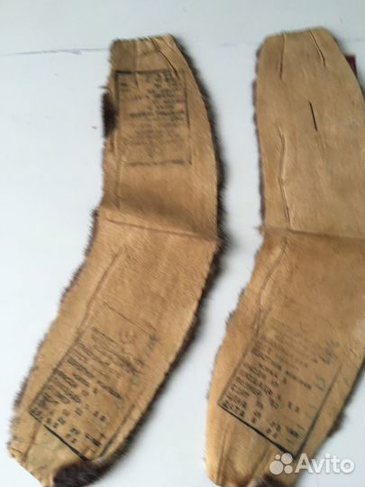 Меховой воротник норка