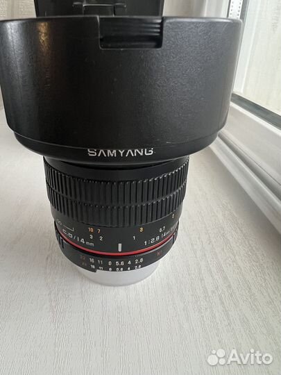Объектив Samyang 14mm f/2.8 ED AS IF UMC для Nikon