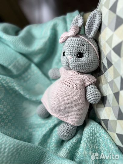 Зайка ручной работы