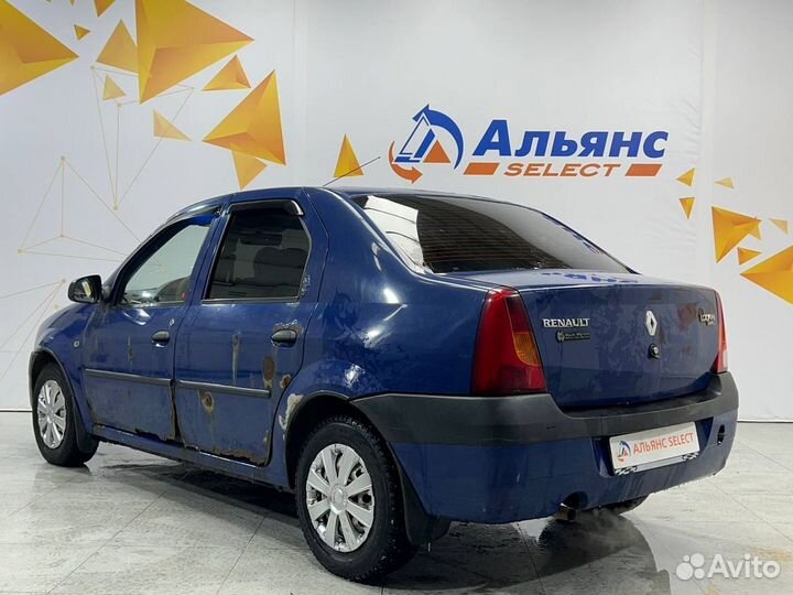 Renault Logan 1.4 МТ, 2006, 119 142 км