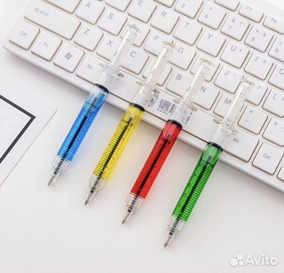 Шариковая Ручка шприц
