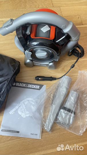 Black+Decker Автомобильный пылесос PD1200AV