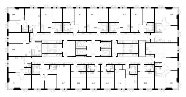 1-к. квартира, 32,6 м², 29/33 эт.