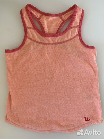 Майка теннисная wilson xs dry fit