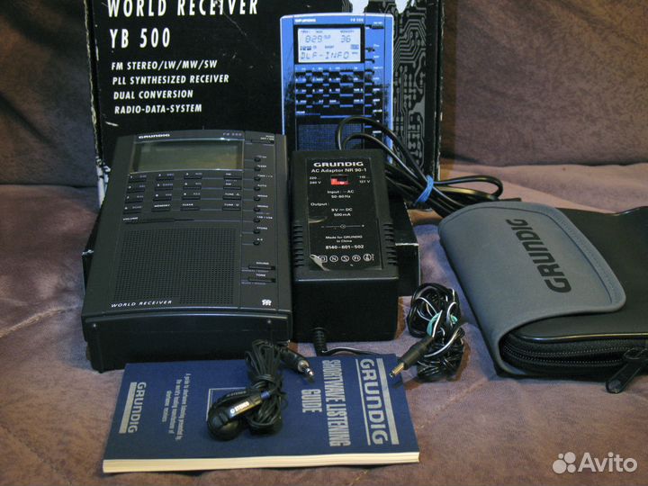 Цифровой всеволновый приемник grundig YB 500