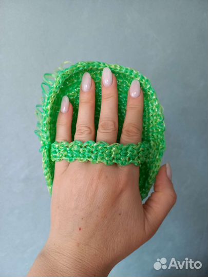 Мочалка ручной работы