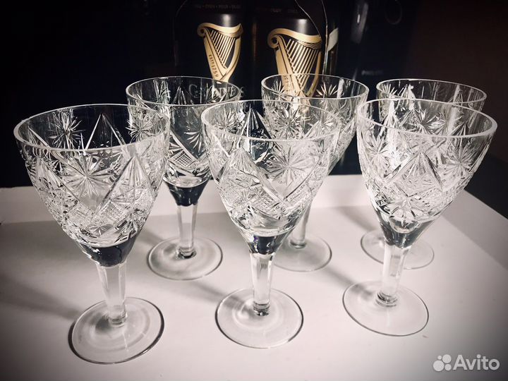 Хрусталь – стопки, фужеры, кружки СССР