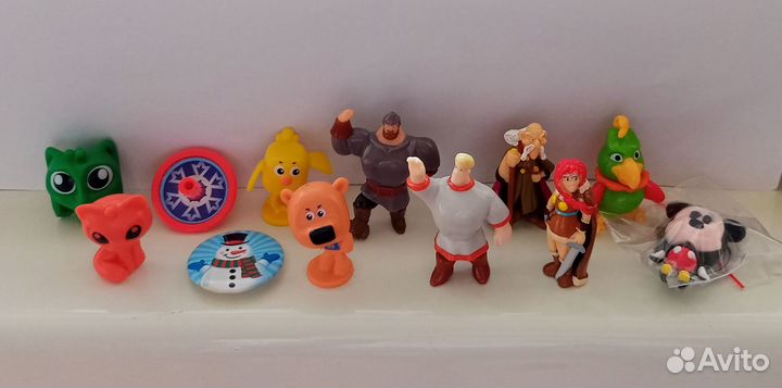 Игрушки киндер и др