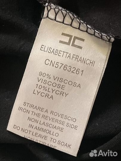 Футболка elisabetta franchi в стиле office siren