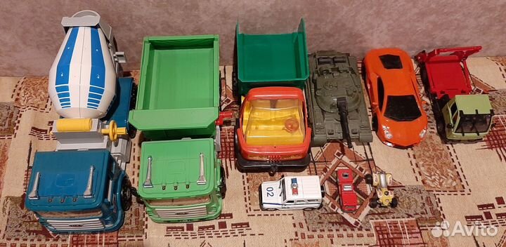 Машинки разные пакетом