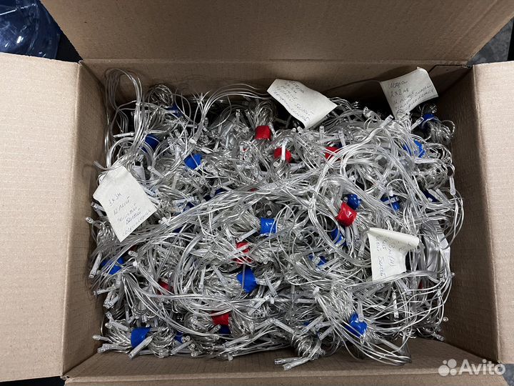 Гирлянда штора