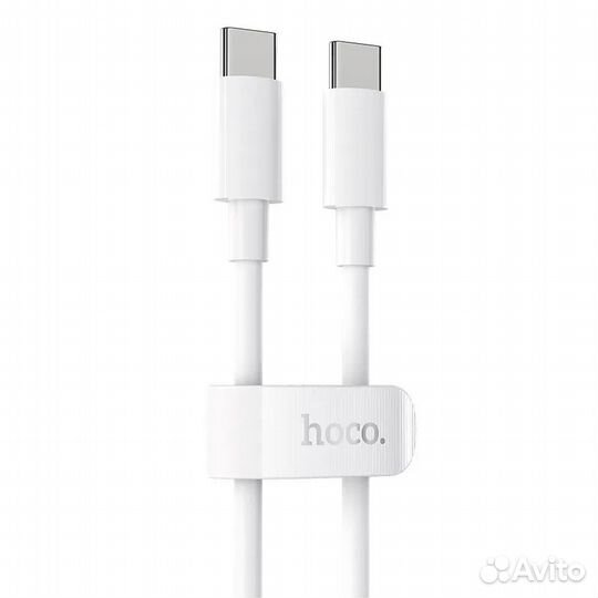 Кабель Type-C - Type-C hoco X51, 1.0м, круглый, 5