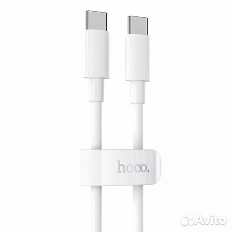 Кабель Type-C - Type-C hoco X51, 1.0м, круглый, 5