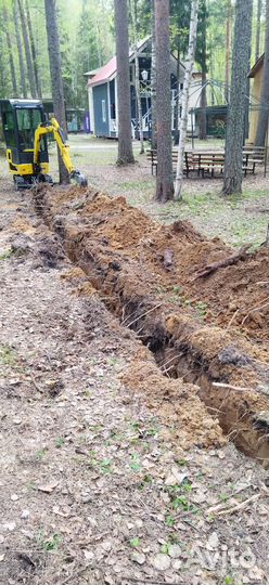 Услуги мини экскаватора