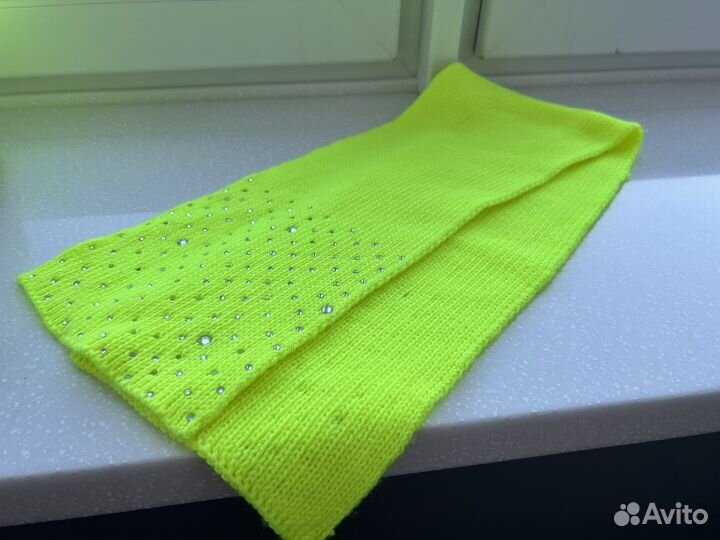 Шапка шарф и варежки