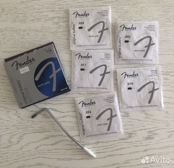 Струны для электрогитар Fender