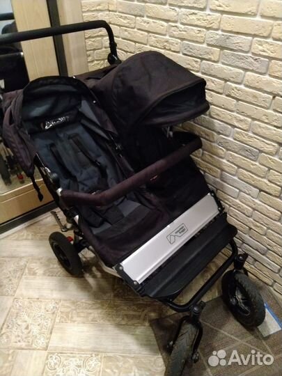 Коляска для двойни 3 в 1 mountain buggy duet