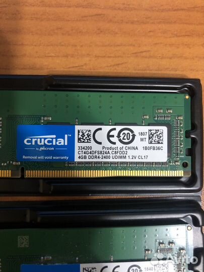 Оперативная память ddr4 4gb 2400