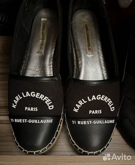 Эспадрильи karl lagerfeld 36