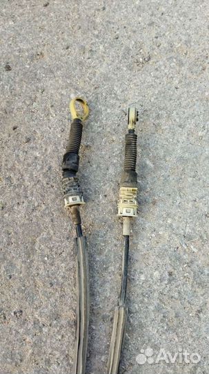 Рычаг с кулисами и тросами переключения скоростей