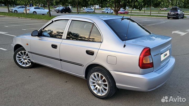 Hyundai Accent 1.5 AT, 2004, 232 000 км