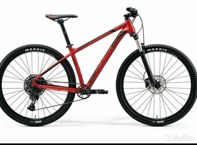 Велосипед merida BIG.nine 400 (2020) 29 красный