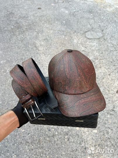 Кепка etro ремень etro