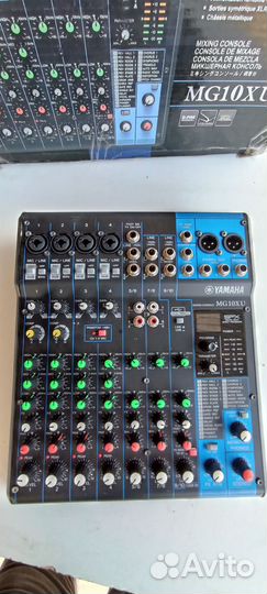Микшерный пульт Yamaha mg10 с дефектом