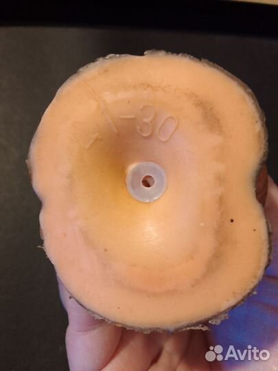 Игрушка резиновая Медведь с пищалкой времен СССР