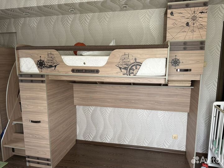 Кровать-чердак детская