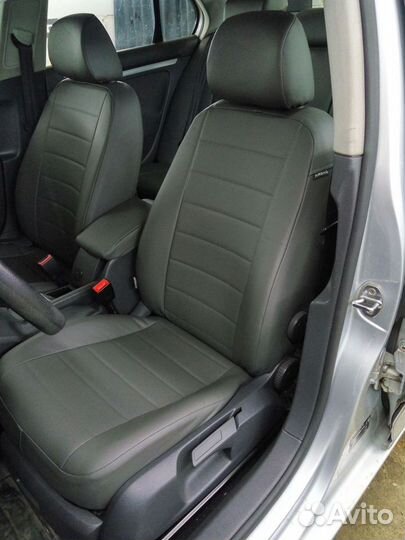 Чехлы экокожа Volkswagen Jetta 5 от Автопилот