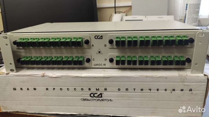 Кросс оптический шкос- М-2U/4-48-SC-48-SC/APC