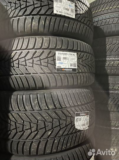 Hankook Winter I'Cept Evo 3 W330A 275/45 R21 и 315/40 R21 115V