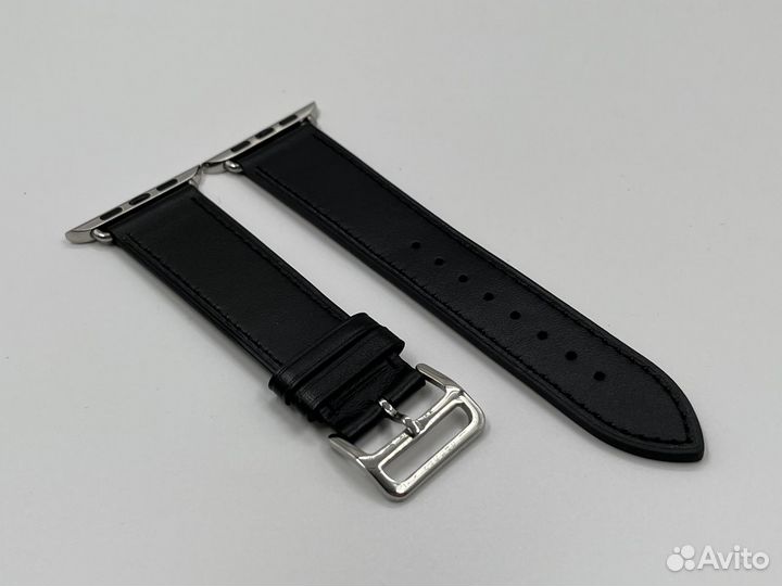 Кожаный ремешок Apple Watch (Hermes)