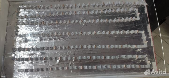 Аквариум 55 литров, фильтр,грунт, светильник