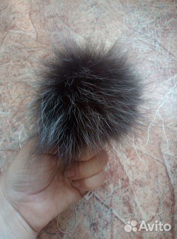 Помпоны натуральные новые