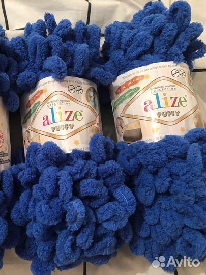 Пряжа alize puffy