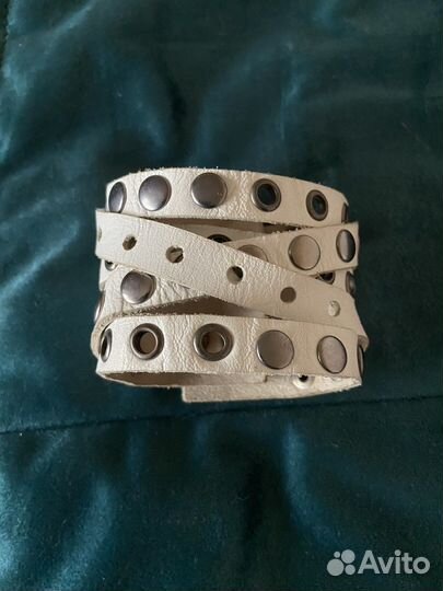 Браслет кожаный