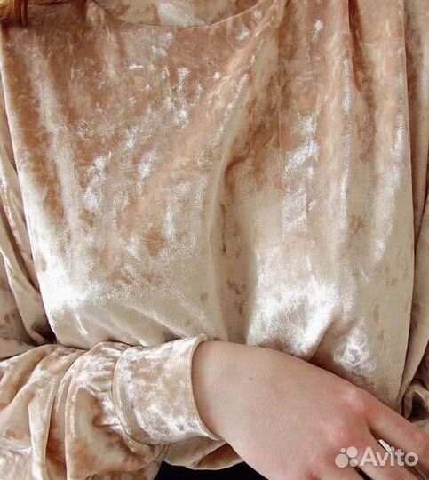 Кофта из бархата