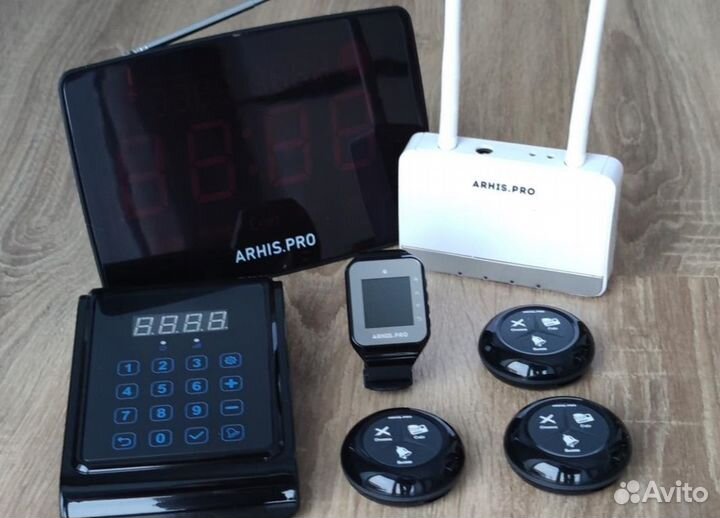 Система- кнопка вызова персонала часы д/склада