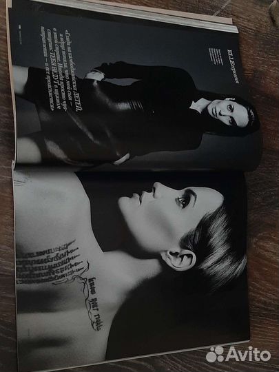 Журнал elle с А. Джоли июнь 2014