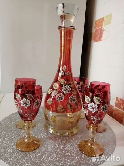 Наборы. Цветное стекло. Богемия