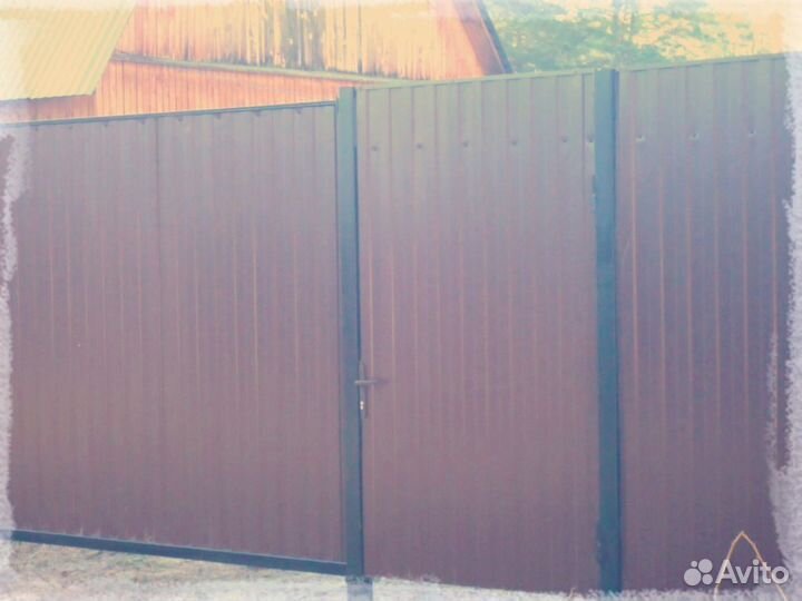 Забор из профлиста